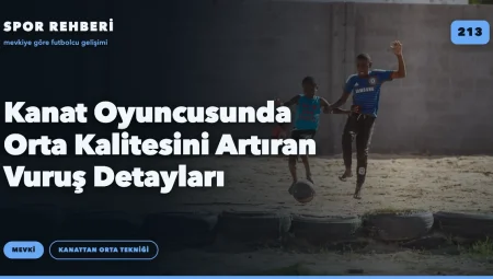 Kanat Oyuncusunda Orta Kalitesini Artıran Vuruş Detayları